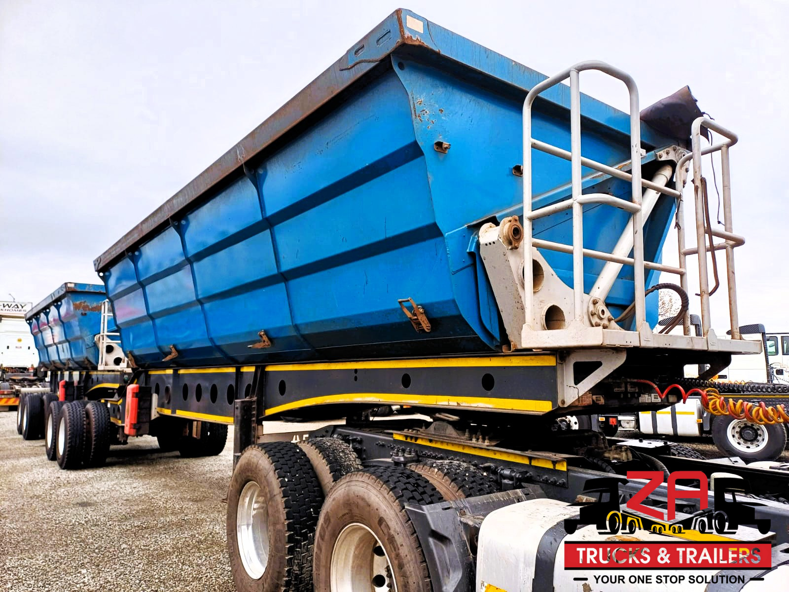 2021 AFRIT 45 CUBE SIDE TIPPER TRAILER #53271